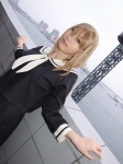 akoda_yae blonde_hair cosplay maria-sama_ga_miteru satou_sei school_uniform rating:Safe score:0 user:nil!