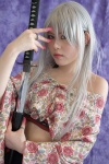 bare_shoulder cosplay midriff natsume_maya silver_hair sword takizawa_kazuya tenjou_tenge rating:Safe score:0 user:darkgray