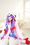 bed cosplay dress hat patchouli_knowledge purple_hair robe saku sweet_garden thighhighs touhou zettai_ryouiki rating:Safe score:0 user:nil!