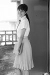 black_&_white blouse glasses pleated_skirt ponytail romance school_uniform skirt sugimoto_yumi rating:Safe score:1 user:nil!
