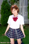 blouse bookbag kanon_(ii) kneesocks pleated_skirt school_uniform skirt rating:Safe score:0 user:nil!