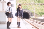 blouse cardigan kneesocks nagisa_(ii) pleated_skirt school_uniform skirt taiga_chihiro tie rating:Safe score:2 user:nil!
