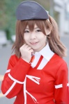 blazer blouse cosplay kantai_collection ryuujou_(kantai_collection) saeki_sae twintails visor_cap rating:Safe score:0 user:nil!
