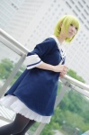 blonde_hair cosplay dress gumi pantyhose rinami sailor_uniform school_uniform vocaloid rating:Safe score:3 user:nil!