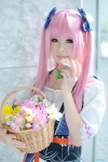 cecialla_apiared cosplay dress hairbows koboreru_suna_no_aria pink_hair shirayuki_himeno rating:Safe score:0 user:pixymisa