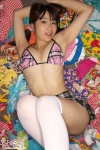 azuma_hikari bikini_top cleavage pleated_skirt skirt swimsuit thighhighs twintails zettai_ryouiki rating:Safe score:1 user:nil!