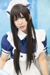 apron cosplay hairband maid maid_uniform narihara_riku original rating:Safe score:0 user:pixymisa