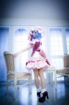 blue_hair cosplay dress hat maropapi remilia_scarlet socks touhou touhou_ningyou_fuminori_shirizu_2 wings rating:Safe score:0 user:nil!