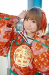 cosplay hair_ribbons hitotsubashi_yurie kamichu! kimono matsuri sailor_uniform school_uniform rating:Safe score:0 user:nil!