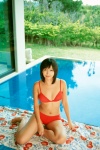 bikini cleavage inflatable_raft pool swimsuit yamasaki_mami rating:Safe score:0 user:nil!