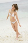 beach bikini ocean ponytail sasaki_nozomi side-tie_bikini swimsuit vjy_102 rating:Safe score:1 user:nil!