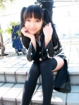 cosplay d.gray-man lenalee_lee miki pantyhose thighhighs twintails uniform rating:Safe score:1 user:nil!