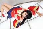 blouse cosplay da_qiao hat higurashi_ran miniskirt panties shin_sangoku_musou skirt rating:Safe score:1 user:nil!