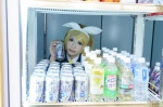 blonde_hair blouse cosplay familymart hairband hair_clips kagamine_rin tie vocaloid yu rating:Safe score:0 user:nil!