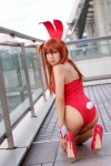 animal_ears asahina_mikuru bowtie bunny_ears bunny_girl bunny_outfit bunny_tail collar cosplay cuffs pantyhose red_hair sheer_legwear shion_akira suzumiya_haruhi_no_yuuutsu twintails rating:Safe score:1 user:pixymisa
