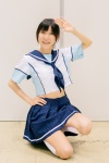 cosplay kneesocks love_plus pleated_skirt sailor_uniform scarf school_uniform shino_kei skirt takane_manaka rating:Safe score:1 user:pixymisa