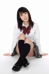 blouse kneesocks niimi_nanako pleated_skirt school_uniform skirt ys_web_351 rating:Safe score:2 user:nil!