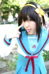 cosplay fuuma headband school_uniform suzumiya_haruhi suzumiya_haruhi_no_yuuutsu rating:Safe score:0 user:Log