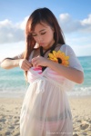 beach bikini dress ocean see-through side-tie_bikini swimsuit toro_(ii) xiuren_065 rating:Safe score:0 user:nil!