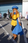 alena boots cape claws cosplay dragon_quest_iv dress hat kishiko leggings red_hair rating:Safe score:0 user:pixymisa