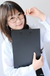 clipboard cosplay d.gray-man glasses lab_coat lou_fa socks takamura_mashiro twintails rating:Safe score:0 user:nil!