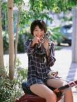 cat flannel_shirt scooter yamasaki_mami rating:Safe score:0 user:nil!