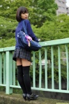 blazer blouse dgc_0992 pleated_skirt sakai_ran school_uniform skirt thighhighs vest zettai_ryouiki rating:Safe score:2 user:nil!