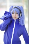 blue_hair cosplay ene headphones kagerou_project track_jacket twintails yuria_(ii) rating:Safe score:0 user:nil!
