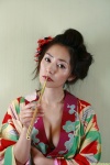 bikini_top cleavage kimono open_clothes pipe swimsuit tani_momoko rating:Safe score:3 user:nil!