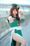 cap cosplay hong_meiling makiron pantyhose red_hair touhou rating:Safe score:1 user:lolzin