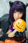 cosplay dress horns original purple_hair rinami rating:Safe score:0 user:nil!