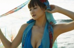 beach cleavage dress komatsu_ayaka ocean ponytail wpb_116 rating:Safe score:0 user:nil!