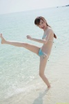 beach bikini dgc_0953 kishi_aino ocean side-tie_bikini swimsuit wet rating:Safe score:1 user:nil!