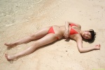 beach bikini cleavage mutakami_yuri ocean swimsuit wet rating:Safe score:0 user:nil!
