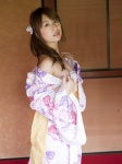 cleavage matsushita_rio open_clothes ponytail yukata rating:Safe score:0 user:nil!