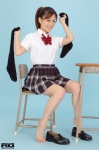 aoba_chieri blouse pleated_skirt ponytail rq-star_602 school_uniform skirt rating:Safe score:1 user:nil!