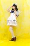 apron costume dress hairband lenfried lenfriedom!_type_d maid maid_uniform thighhighs zettai_ryouiki rating:Safe score:0 user:nil!
