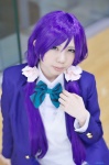 blazer blouse cosplay love_live!_school_idol_project nagisa_aya purple_hair school_uniform sweater_vest toujou_nozomi twintails rating:Safe score:0 user:nil!