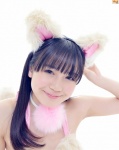 animal_ears bikini_top cat_ears choker okunaka_makoto swimsuit rating:Safe score:0 user:nil!