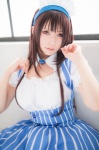 apron blouse cosplay hairband jill_(ii) kasumigaoka_utaha saenai_heroine_no_sodatekata skirt waitress waitress_uniform rating:Safe score:0 user:nil!