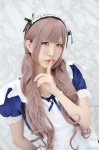 apron cosplay dress hairband maid maid_uniform original tsun twintails rating:Safe score:0 user:nil!