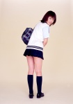 blouse bookbag kneesocks pleated_skirt school_uniform shimamoto_risa skirt sweater_vest rating:Safe score:0 user:nil!