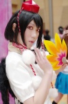 blouse cosplay fan flower kouji_en shameimaru_aya touhou wings rating:Safe score:0 user:nil!