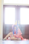 amatsuka_miyu cosplay dress hat patchouli_knowledge purple_hair robe thighhighs touhou rating:Safe score:0 user:nil!