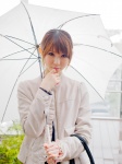 blouse jacket ponytail rinami shoulder_bag umbrella rating:Safe score:1 user:pixymisa