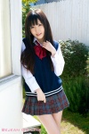 blouse kuyuu_akane pleated_skirt school_uniform skirt sweater_vest rating:Safe score:1 user:nil!