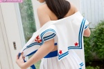blouse natsuyoujyo_nanao open_clothes pleated_skirt sailor_hat sailor_uniform school_uniform skirt rating:Safe score:0 user:nil!