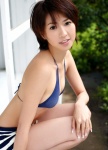 bikini_top shorts striped swimsuit washizu_ayano rating:Safe score:1 user:nil!