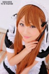 apron cosplay dress hairband kneehighs maid maid_uniform original yukari rating:Safe score:1 user:nil!