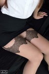 aihara_ikumi bed blouse miniskirt pantyhose print_legwear rq-star_894 sheer_legwear skirt rating:Safe score:0 user:nil!